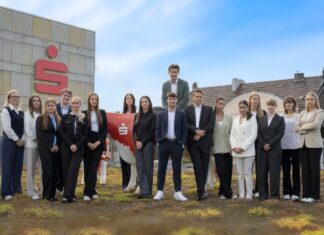Die "Neuen" bei der Sparkasse HRV, Bild: Sparkasse HRV