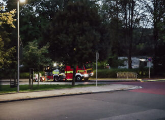 Die Feuerwehr im Einsatzbin Neviges. Foto: Volkmann