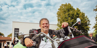 Der Velberter Marco Knoll hat den Verein "Respekt Triker" ins Leben gerufen. Foto: Volkmann