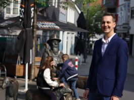 André Bär wird neuer Bürgermeister in der Kreisstadt Mettmann. Foto: MUT