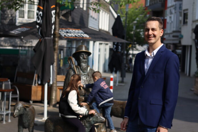 André Bär wird neuer Bürgermeister in der Kreisstadt Mettmann. Foto: MUT