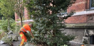 Vorbereitende Arbeiten laufen bereits. Foto: Kreisstadt Mettmann
