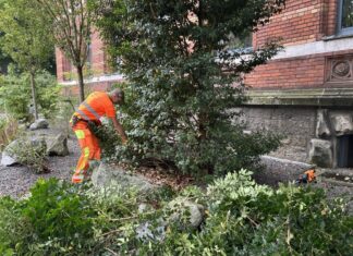 Vorbereitende Arbeiten laufen bereits. Foto: Kreisstadt Mettmann