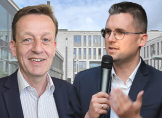 Neuer Bürgermeister in Ratingen: Rainer Vogt oder Patrick Anders? Fotos: Heinz/Kehren/Montage: Volkmann