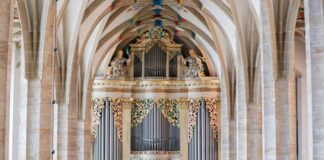 Blick auf die Silbermann-Orgel im Dom St. Marien Freiberg. Hier zeigen die Preisträger des diesjährigen Gottfried-Silbermann-Orgelwettbewerbs beim Abschlusskonzert der Silbermann-Tage noch einmal ihr Können. (Archivbild)
