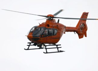 Auch zwei Rettungshubschrauber waren an der Unfallstelle im Einsatz. (Symbolbild)