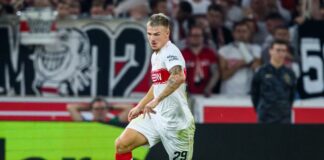 Gegen St. Pauli war Jeltsch noch voll dabei, gegen Celta Vigo musste er verletzt raus und fällt nun vorerst aus.