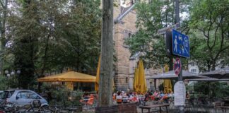 Der Brüsseler Platz in Köln ist seit Jahren ein Streitfall zwischen der Stadt und den Anwohnern, die sich über Lärm ärgern. (Archivbild)