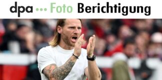 Eugen Polanski bei seinem Debüt als Gladbach-Trainer in der Bundesliga. 