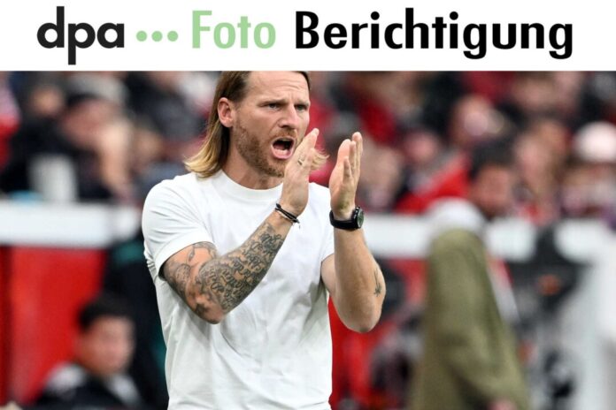Eugen Polanski bei seinem Debüt als Gladbach-Trainer in der Bundesliga. 