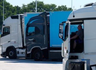 CDU und Grüne fordern bessere Arbeitsbedingungen für Lkw-Fahrer. (Archivbild)