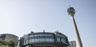 Der Landtag von Nordrhein-Westfalen.
