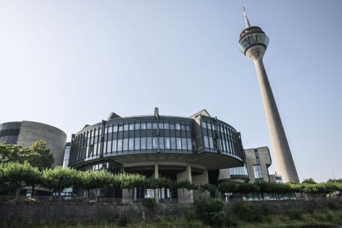Der Landtag von Nordrhein-Westfalen.