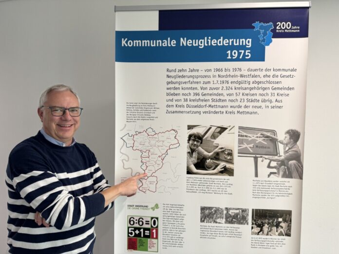 Kreisarchivar Joachim Schulz-Hönerlage kennt sich mit den Themen der Neugliederung aus. Foto: Kreis ME