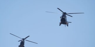 Hubschrauber-Piloten der Polizei werden in der kommenden Woche durch Deutschland fliegen. (Illustration)