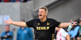 Hadert mit dem Video-Assistenten: Kölns Trainer Lukas Kwasniok.