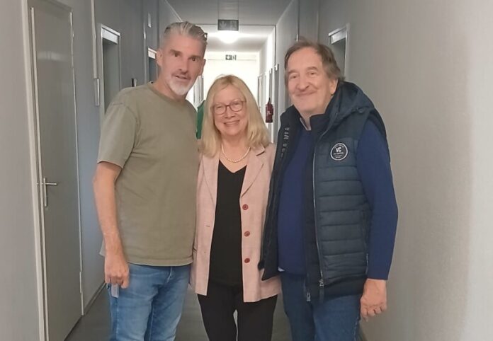 Torsten Lemmer, Margit Stengel und Andre Zalbertus engagieren sich im Kreistag für den Tierschutz. Foto: privat