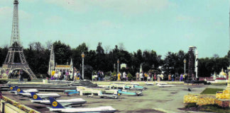 Über den Flughafen nach Paris und Florida in 5 minuten, Der Minidomm hatte es möglich gemact, Bild: Karl-Heinz Besting