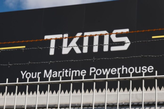 Erster Börsentag für TKMS.
