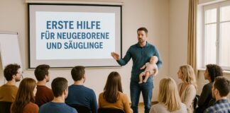 Gut wenn man sich im Ernstfall zu helfen weiss, Bild: Alexander Heinz (KI)