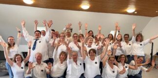 Der Chor "Frohsinn" aus Heiligenhaus. Foto: Chor