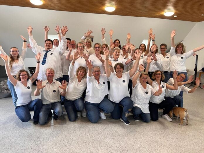 Der Chor "Frohsinn" aus Heiligenhaus. Foto: Chor