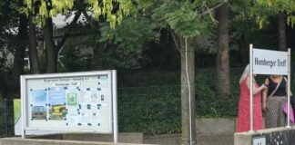 Auch immer sehr informativ, Vor Ort in Homberg, Bild: Alexander Heinz