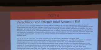 Der "Offene Brief" , Bild: Alexander Heinz