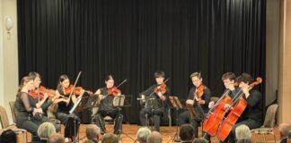 Blick auf die Musiker , Bild: .Familie Brzoska