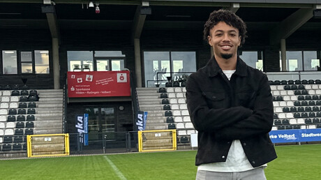 Neuzugang Philip Buczkowski soll die SSVg Velbert im Angriff verstärken. Foto: SSVg Velbert