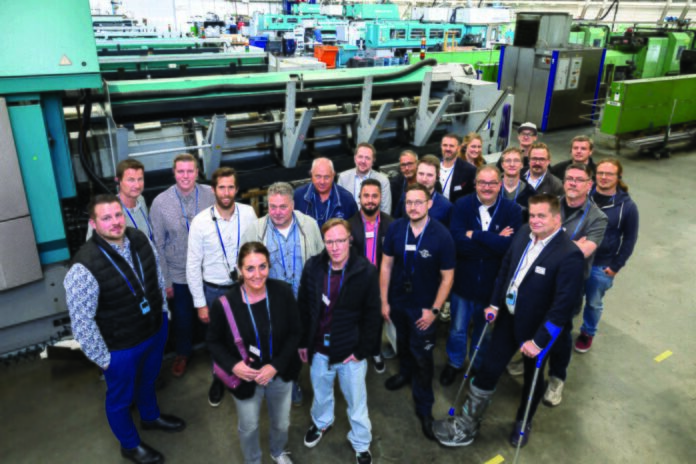 Foto: Mathias Kehren Bei der Schlüsselregion-Fachtagung ging es auch zur Betriebsbesichtigung bei der Firma Heimann Drehtechnik. Foto: M. Kehren / Die Schlüsselregion