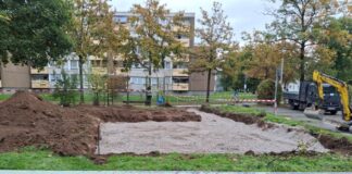 Ein Müllsammelplatz entsteht. Foto: SPD Erkrath