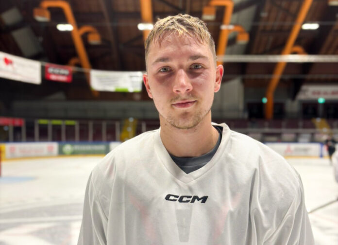 Stanislav Vrhel spielt bei Ratingen im Sturm. Foto: Ice Aliens