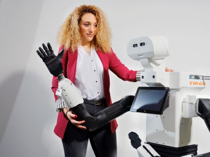 Krupp-Förderpreis für Georgia Chalvatzaki Roboter nicht als Ersatz, sondern als vertrauensvoller Partner des Menschen: Damit beschäftigt sich die Darmstädter Informatikerin Georgia Chalvatzaki. (Handout)