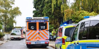 Bürgermeisterin schwer verletzt.