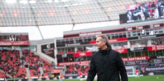 Torwartwechsel im Pokal? Hjulmand schweigt zum Personal Bayer-Trainer Kasper Hjulmand lässt nicht nur die Torwartfrage vor dem Pokalspiel offen. (Archivbild)