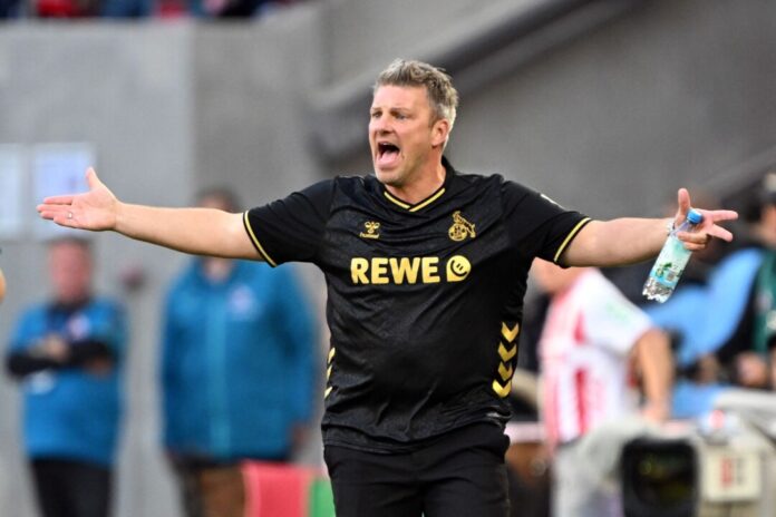 Will einen Auswärtssieg in Sinsheim: Kölns Trainer Lukas Kwasniok. (Archivbild)