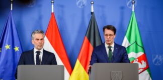 Wüst lobt Rob Jetten für Lösungsangebote und Optimismus NRW-Ministerpräsident Hendrik Wüst (CDU) freut sich auf die Zusammenarbeit mit dem voraussichtlichen neuen niederländischen Ministerpräsidenten Rob Jetten. Dieser würde dann dem noch amtierenden Regierungschef Dick Schoof nachfolgen (Archivbild).