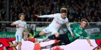 Bouchama führt Münster nach Rückstand noch zum Sieg Kiel traf früh zum 1:0.