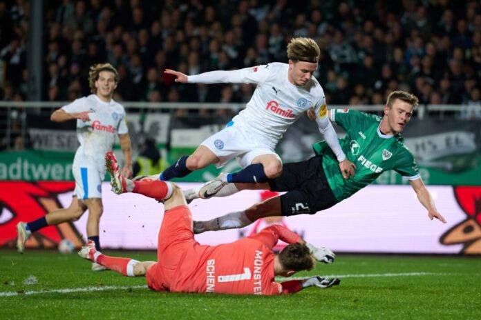 Kiel traf früh zum 1:0.