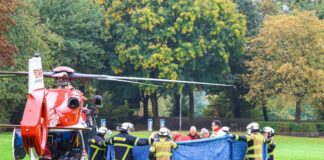Großer Polizei- und Rettungseinsatz 