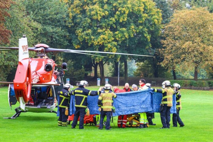 Großer Polizei- und Rettungseinsatz 