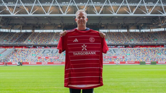 Markus Anfang leitete schon am Montag erstmals das Training in Düsseldorf.