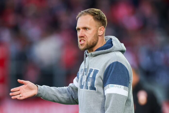 Hansa-Coach Daniel Brinkmann weiß, dass für ihn nur Ergebnisse zählen.