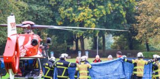 Mit einem Rettungshubschrauber war Iris Stalzer mit lebensgefährlichen Verletzungen in ein Krankenhaus geflogen worden. (Archivbild)