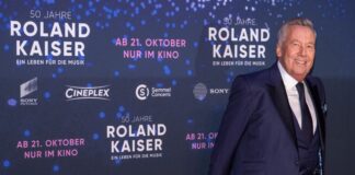 Schlagerstar Roland Kaiser hat seinen Kinofilm präsentiert.