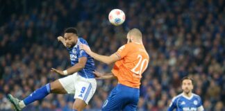 Sylla schießt Schalke an die Tabellenspitze Sylla erzielte das 1:0 für Schalke.