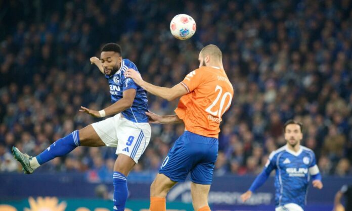 FC Schalke 04 - Darmstadt 98 Sylla erzielte das 1:0 für Schalke.