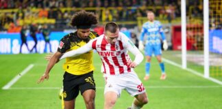 Kovac über Adeyemis Wutausbruch: «Unnötig» Glücklos gegen Köln: Karim Adeyemi (l).