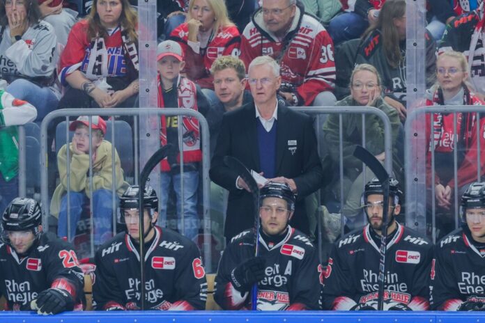 Kölns Trainer Kari Jalonen sieht auch gegen Bremerhaven wieder einen Sieg.